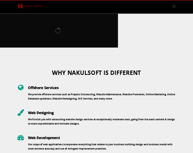 Nakulsoft.com thumbnail