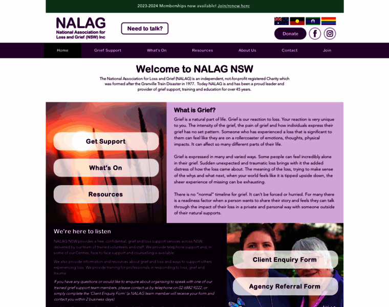 Nalag.org.au thumbnail