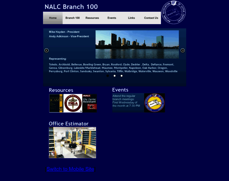 Nalcbranch100.com thumbnail