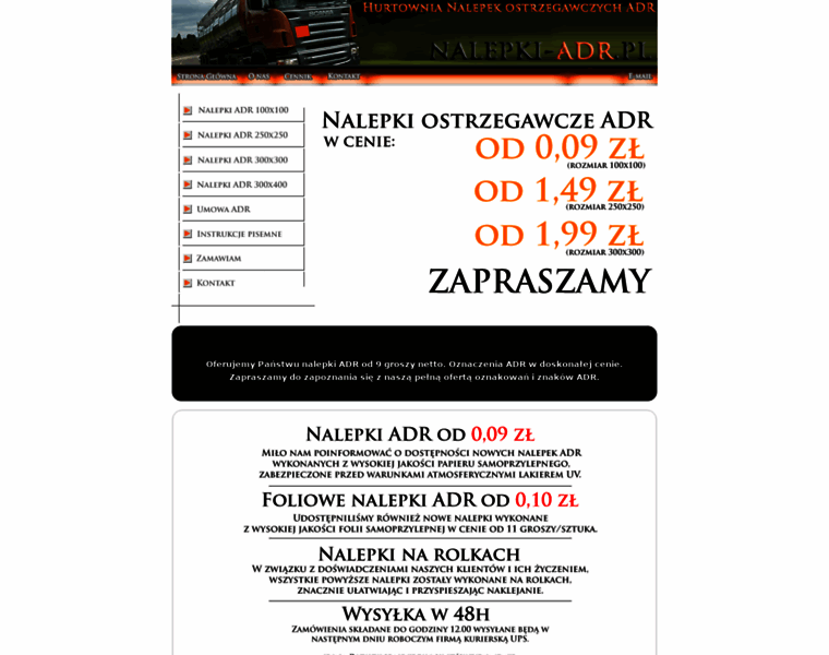 Nalepki-adr.pl thumbnail