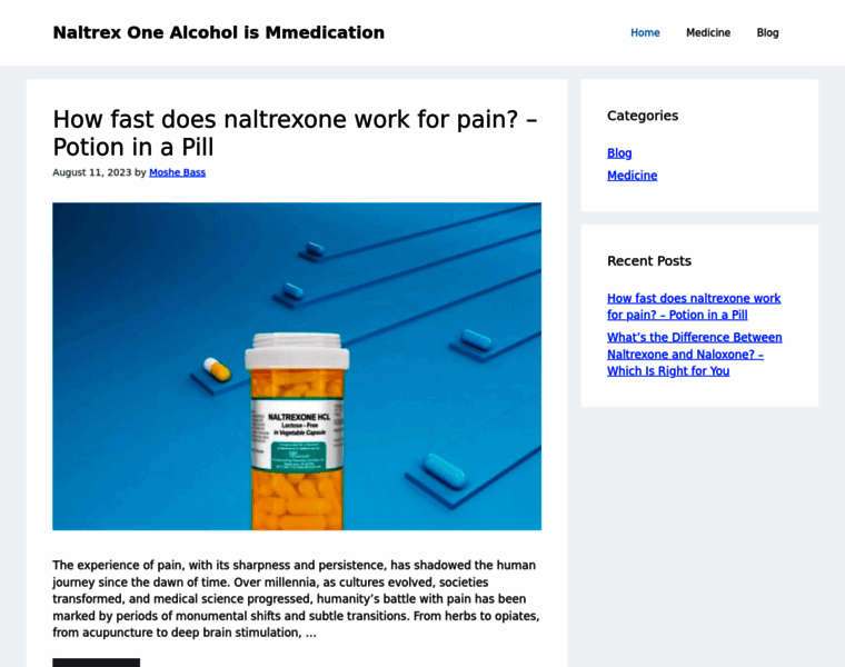 Naltrexonealcoholismmedication.com thumbnail
