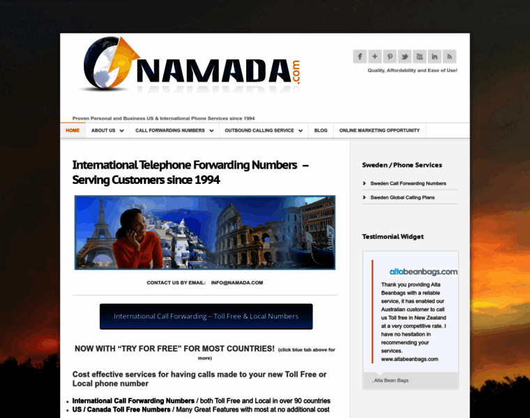 Namada.com thumbnail