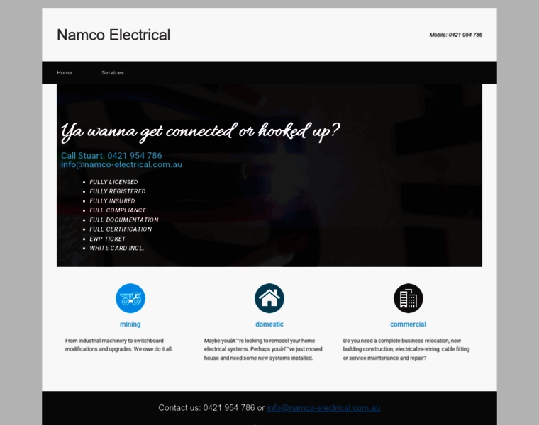 Namco-electrical.com.au thumbnail Namco-electrical.com.au thumbnail