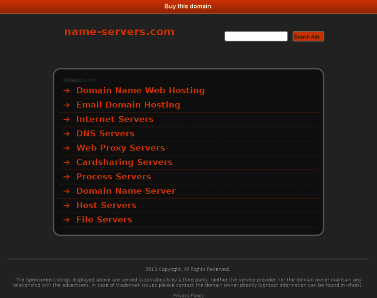 Name-servers.com thumbnail