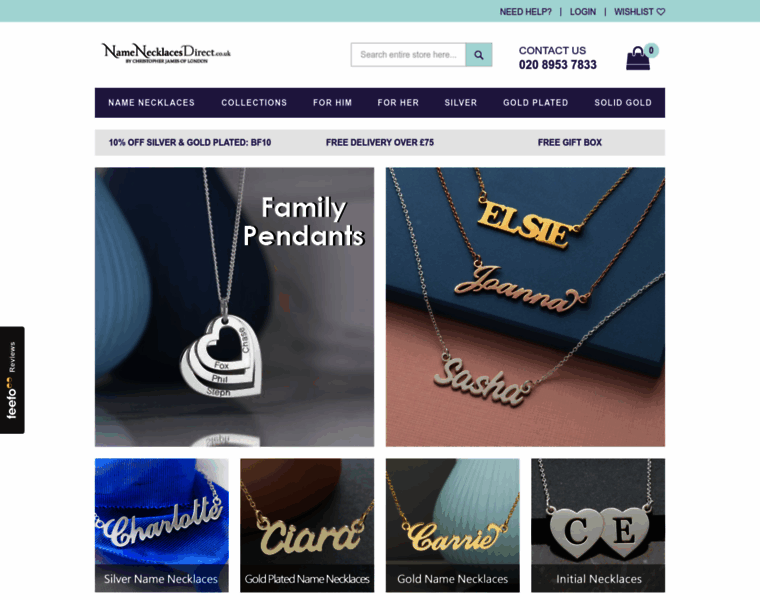 Namenecklacesdirect.co.uk thumbnail