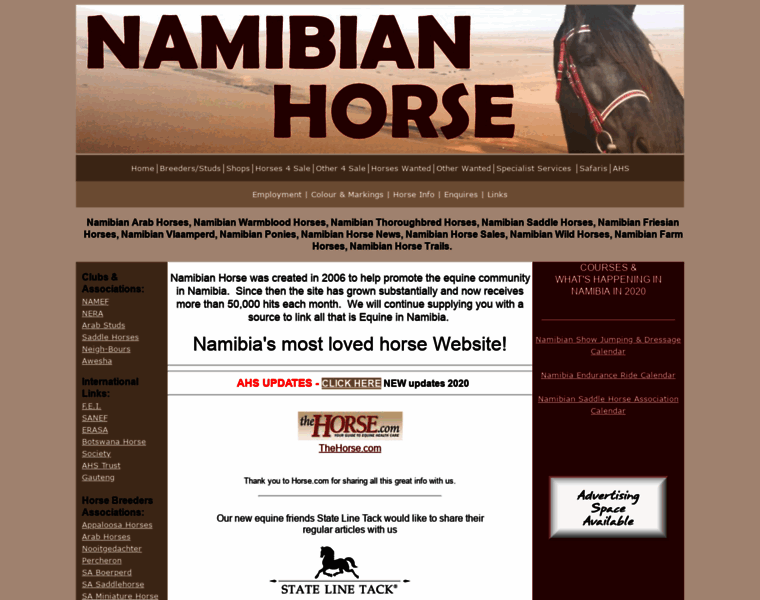 Namibianhorse.com thumbnail