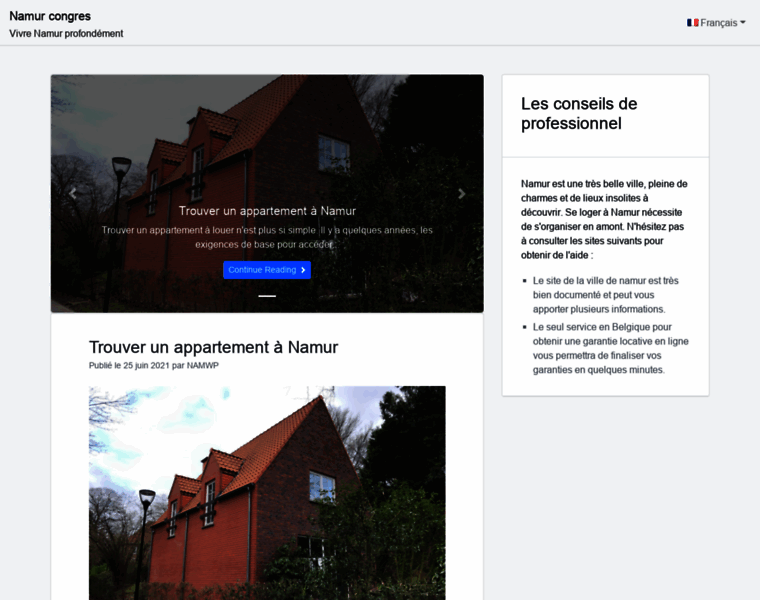 Namurcongres.be thumbnail