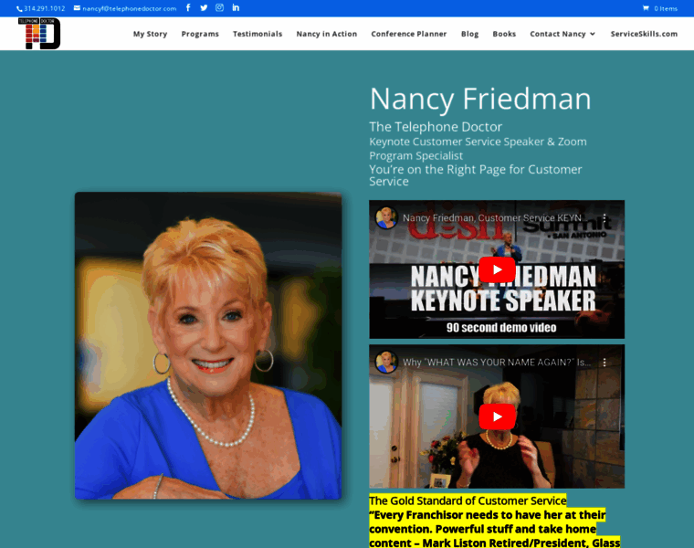 Nancyfriedman.com thumbnail
