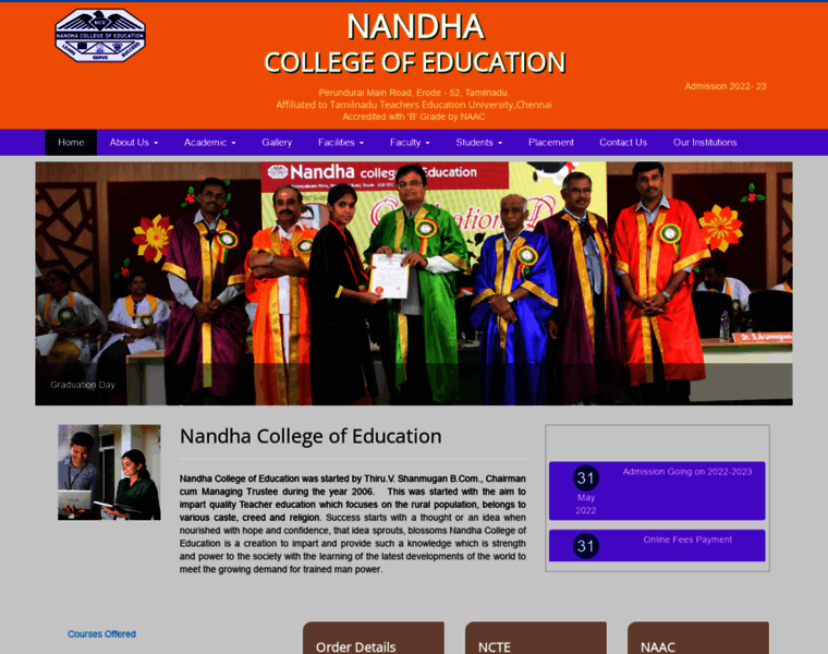 Nandhaeducation.org thumbnail