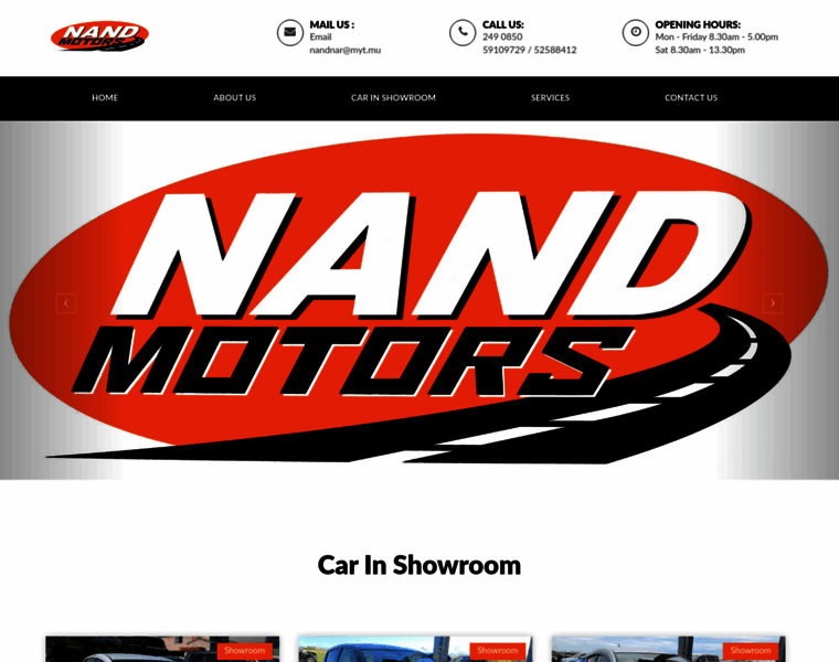 Nandmotors.com thumbnail
