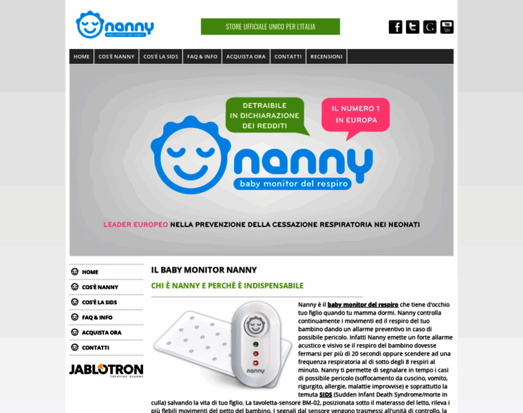 Nanny-italia.it thumbnail