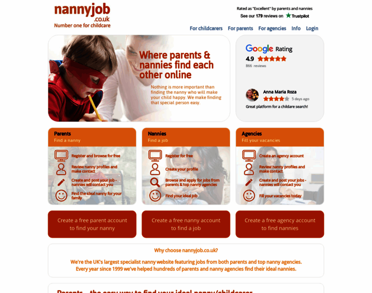 Nannyjob.co.uk thumbnail