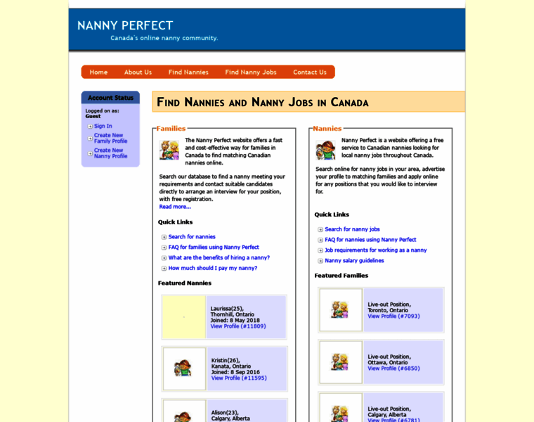 Nannyperfect.com thumbnail