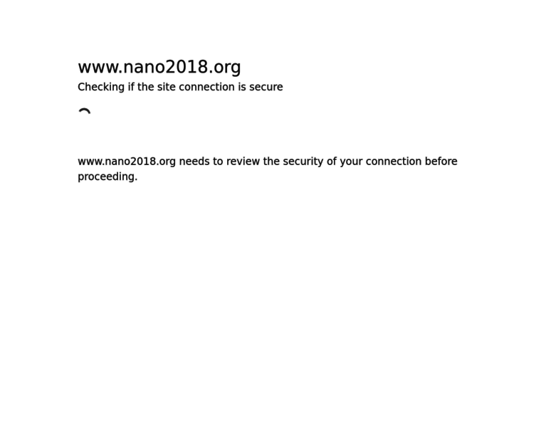 Nano2018.org thumbnail