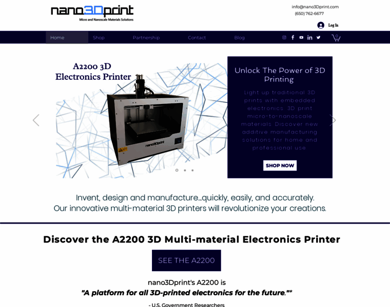 Nano3dprint.com thumbnail