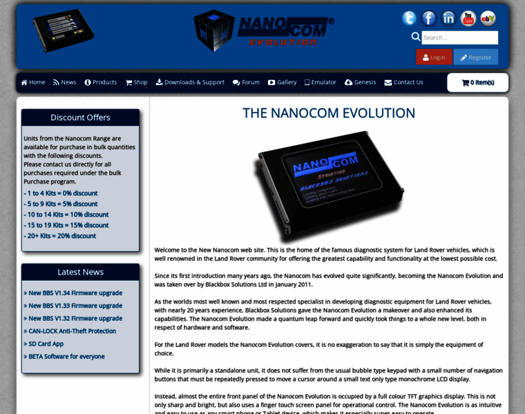 Nanocom-diagnostics.com thumbnail