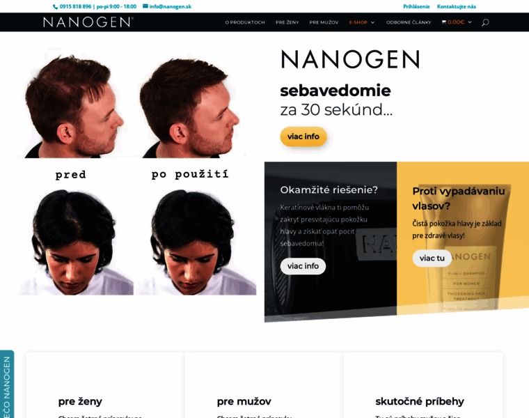 Nanogen.sk thumbnail