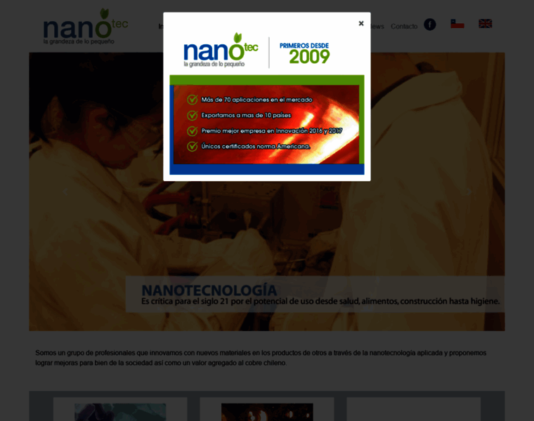 Nanotecchile.com thumbnail