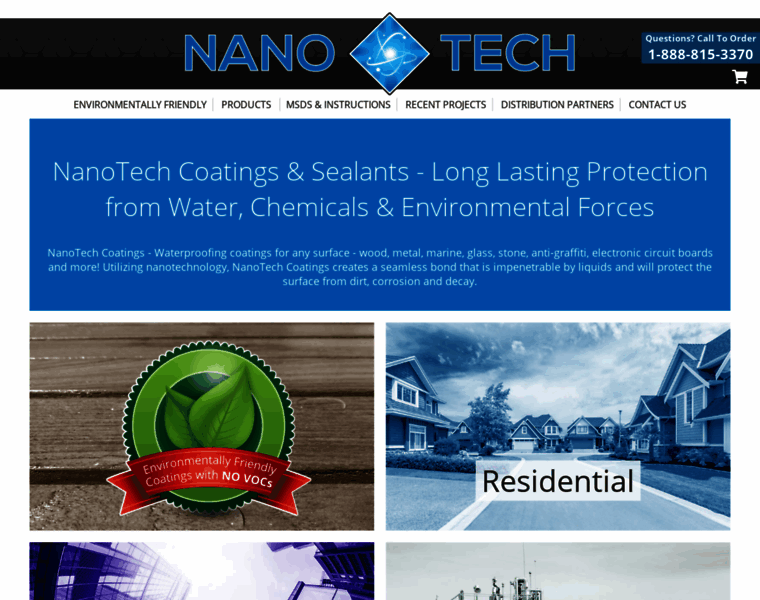 Nanotechcoatings.com thumbnail