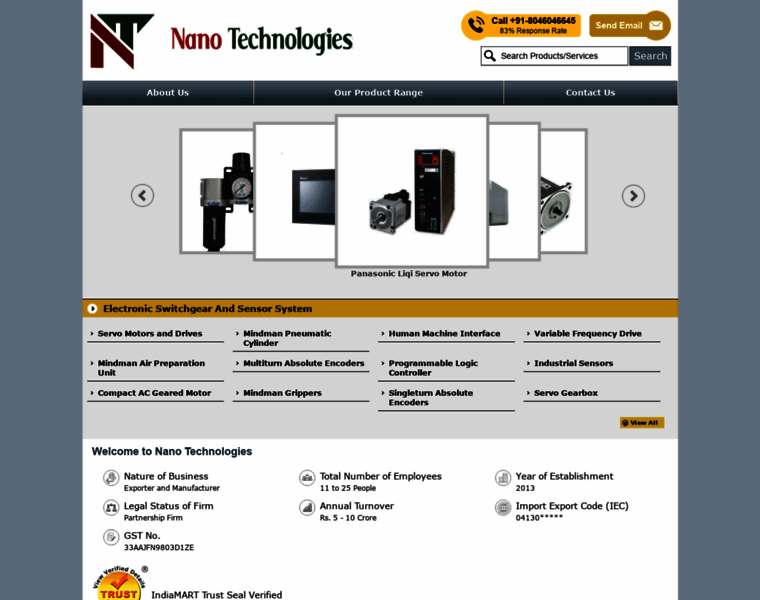 Nanotechnologies.co.in thumbnail