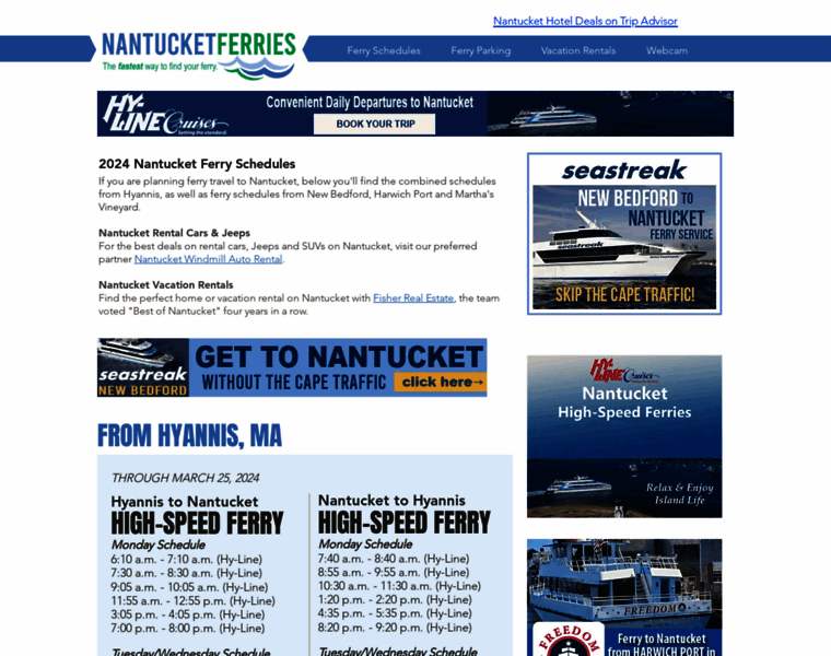 Nantucketferries.com thumbnail