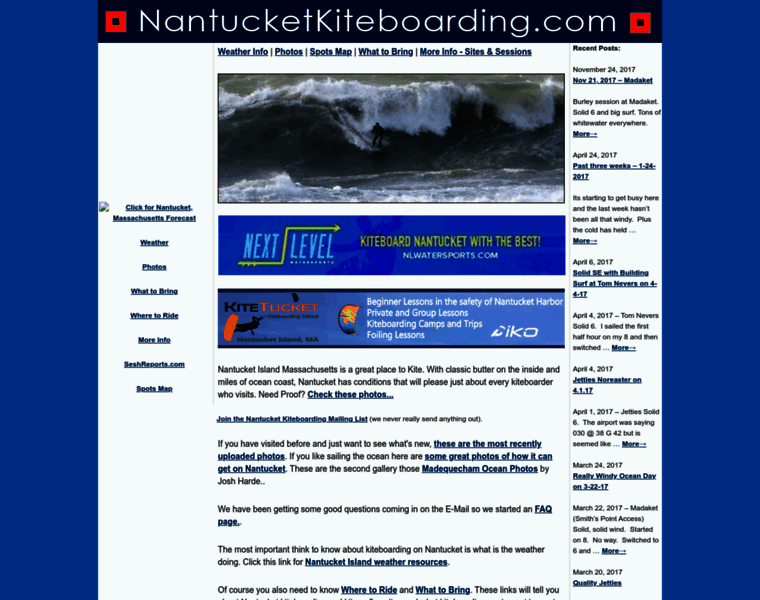 Nantucketkiteboarding.com thumbnail