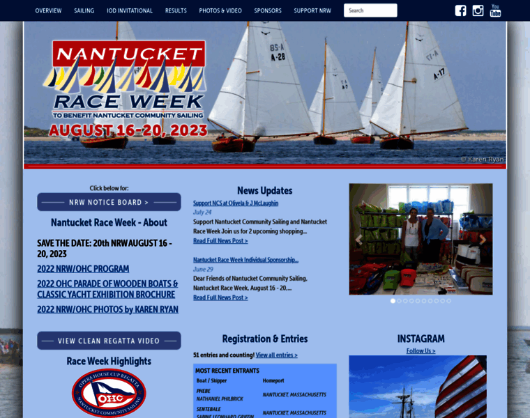 Nantucketraceweek.org thumbnail