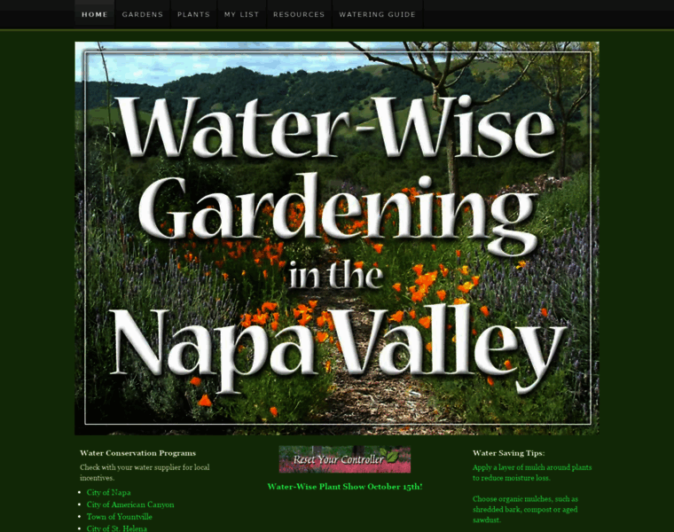 Napa.watersavingplants.com thumbnail