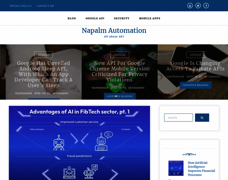 Napalm-automation.net thumbnail