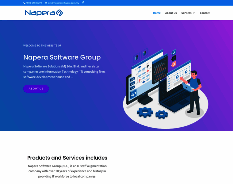 Naperasoftware.com.my thumbnail