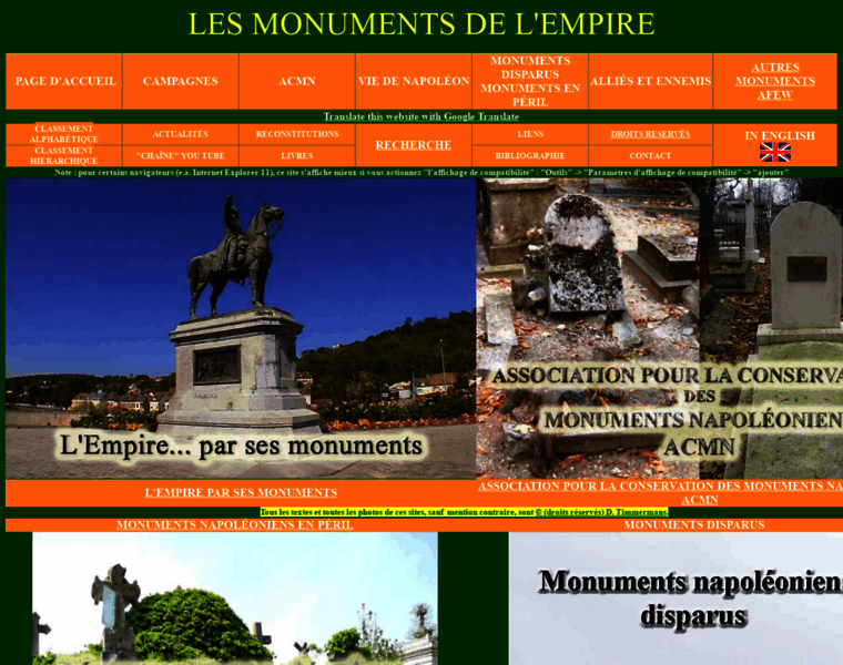 Napoleon-monuments.eu thumbnail