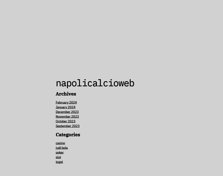 Napolicalcioweb.com thumbnail