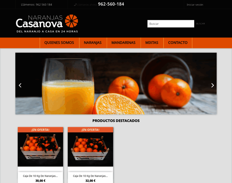 Naranjascasanova.com thumbnail
