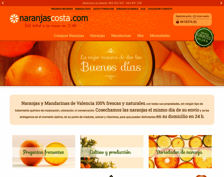 Naranjascosta.com thumbnail