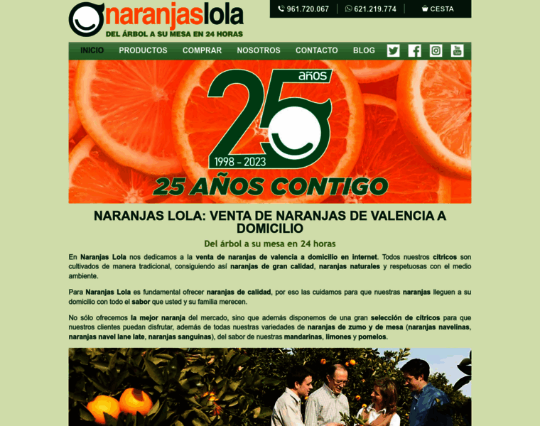 Naranjaslola.com thumbnail