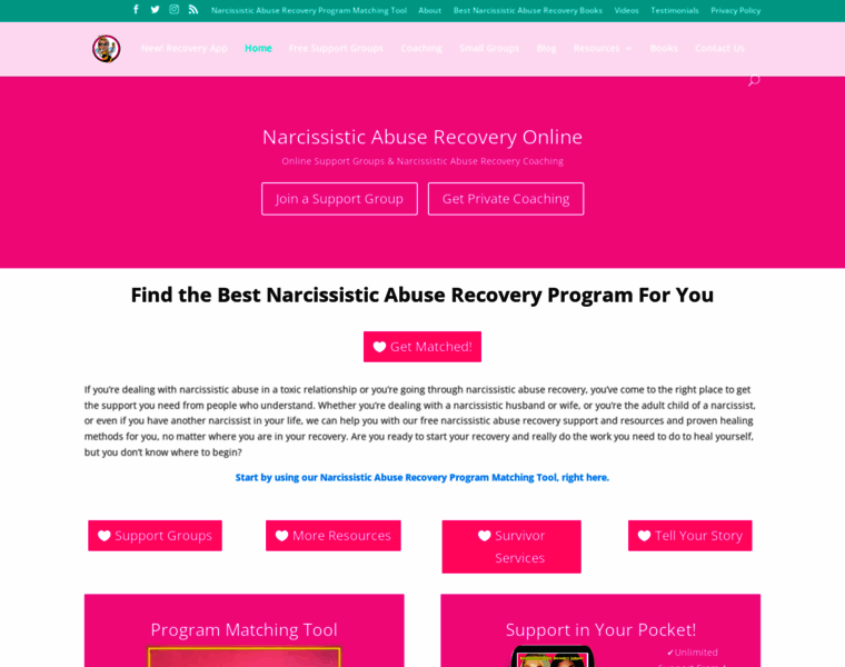 Narcissisticabuserecovery.online thumbnail