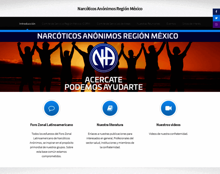 Narcoticosanonimos.org.mx thumbnail