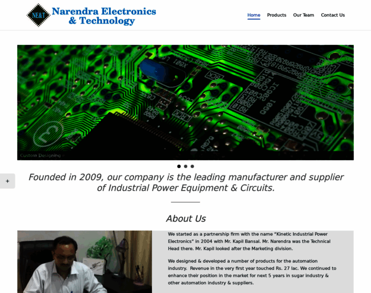 Narendraelectronics.com thumbnail