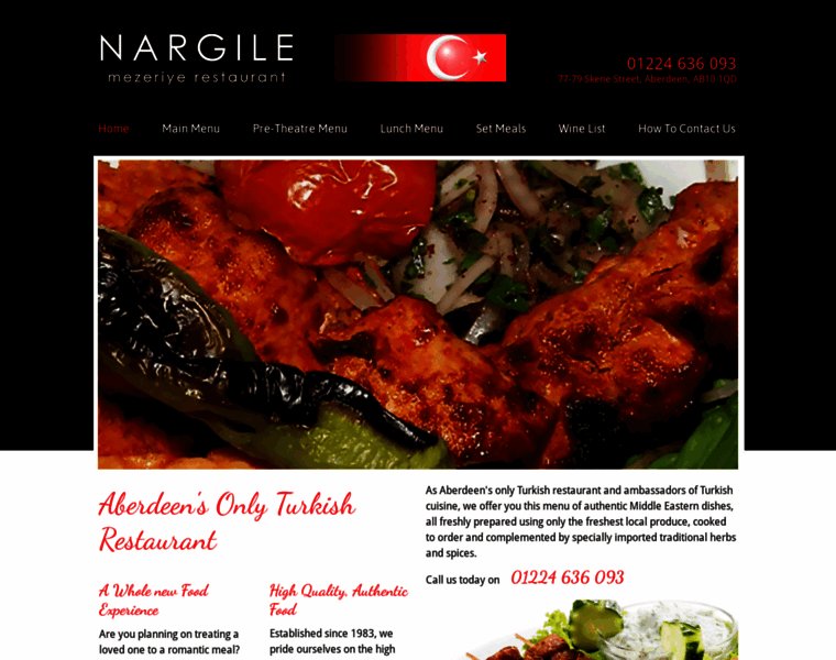 Nargilerestaurant.co.uk thumbnail