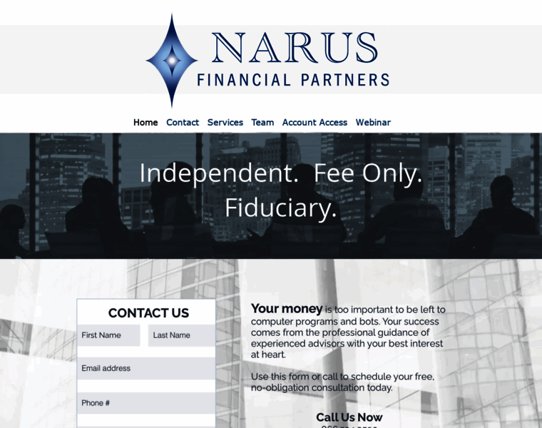 Narusfinancial.com thumbnail