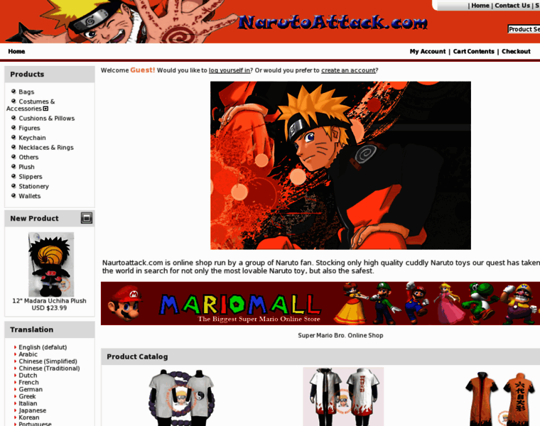 Narutoattack.com thumbnail