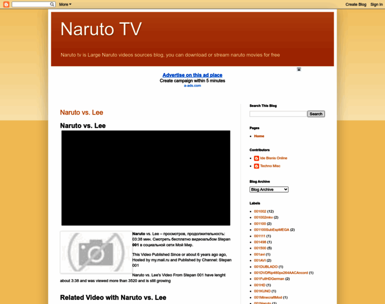 Narutotv.net thumbnail