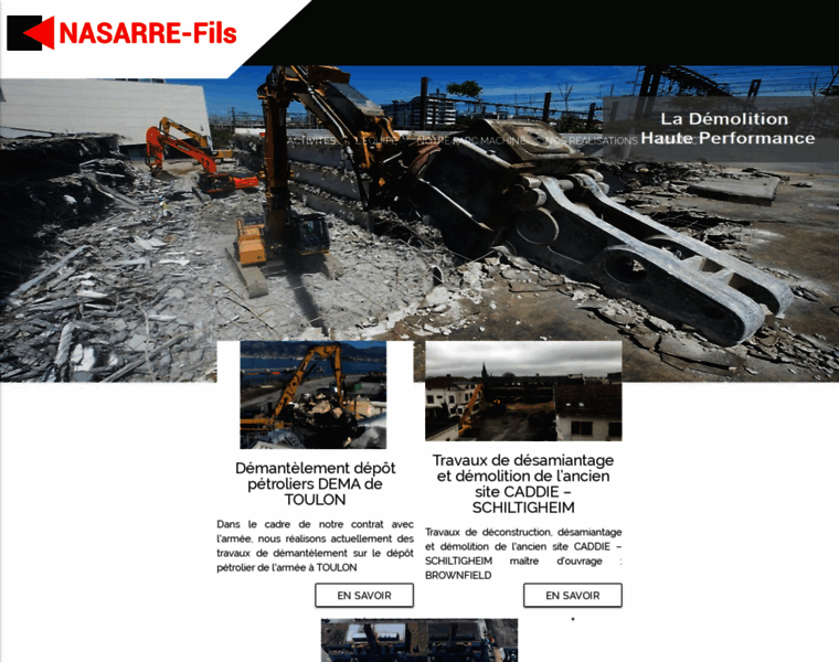 Nasarre-demolition.fr thumbnail