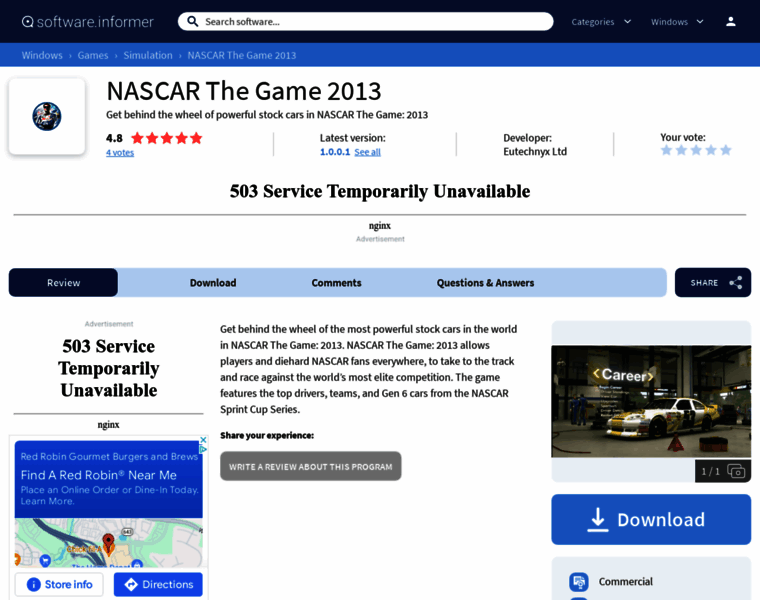 Nascar-the-game-20131.software.informer.com thumbnail