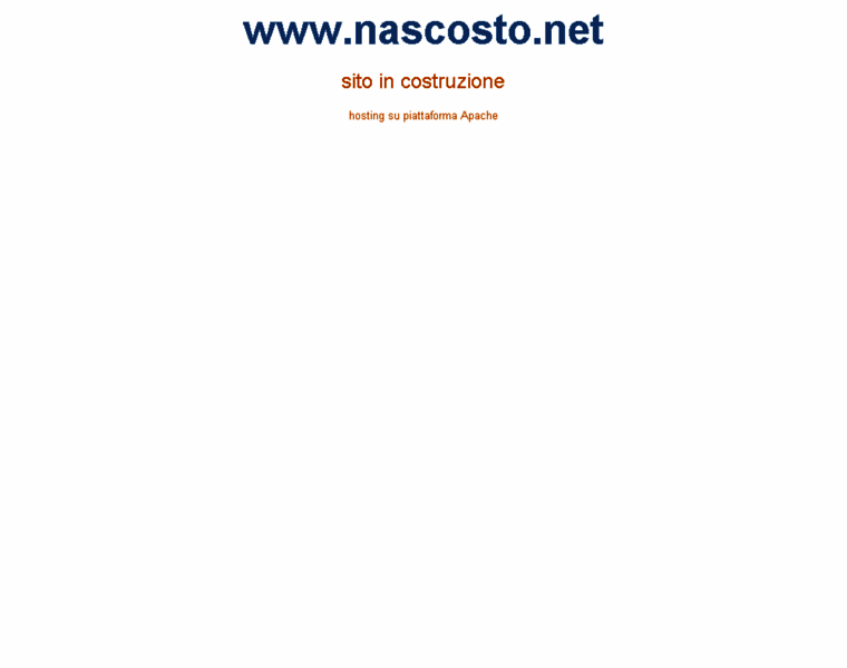 Nascosto.net thumbnail