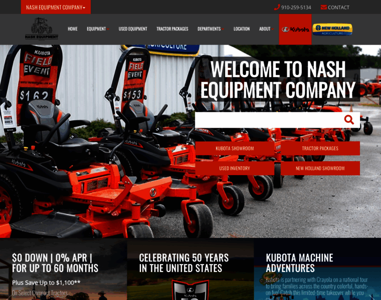 Nashequipmentcompany.com thumbnail