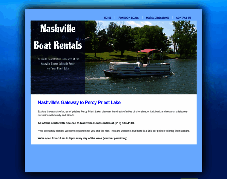 Nashvilleboatrentals.com thumbnail