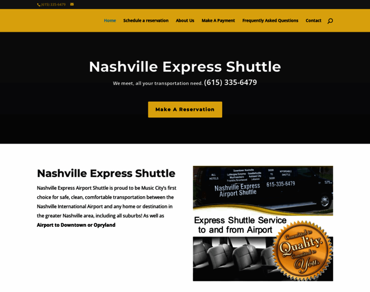 Nashvilleexpressshuttle.com thumbnail