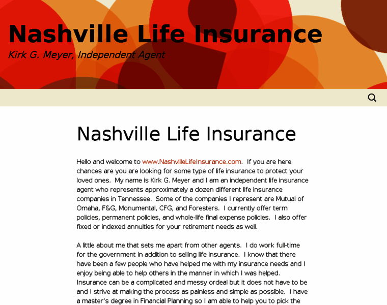 Nashvillelifeinsurance.com thumbnail