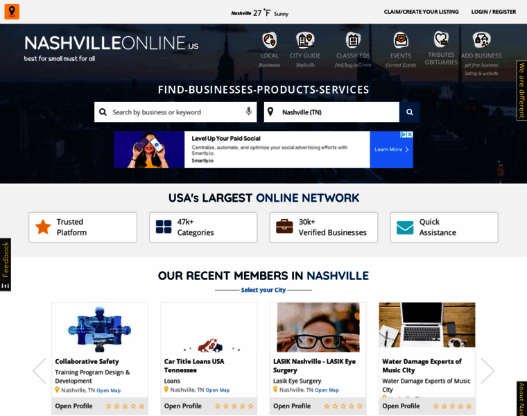 Nashvilleonline.us thumbnail
